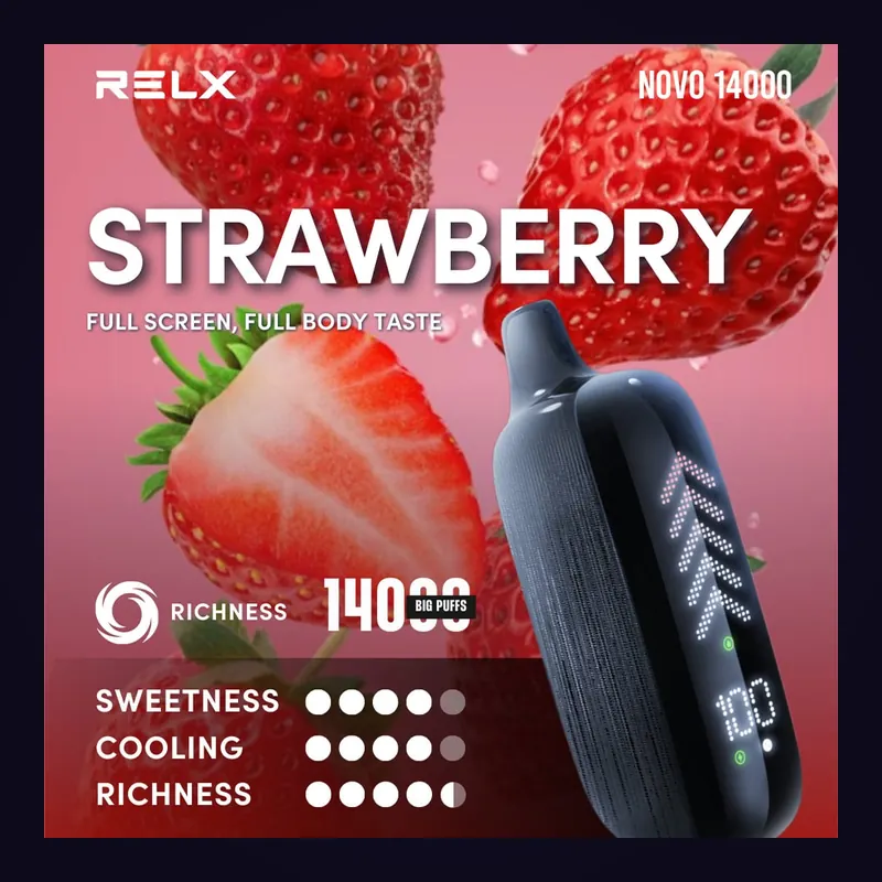 RELX Novo 14000 คำ พอตใช้แล้วทิ้ง